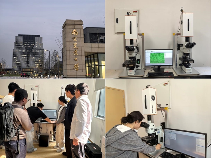 南京農(nóng)業(yè)大學顯微高光譜成像系統(tǒng)驗收